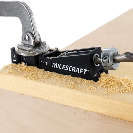 Milescraft PocketJig100 Single Barrel Pocket Hole Jig 1324